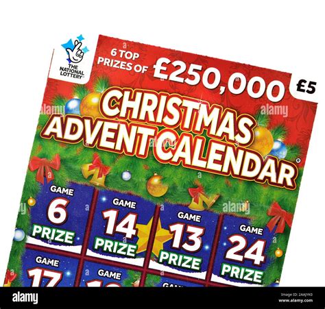 lottery advent calendar 2023